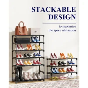 Entryway shoe rack