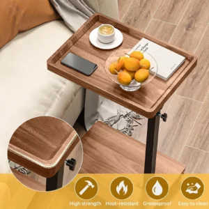 Bedside tray table